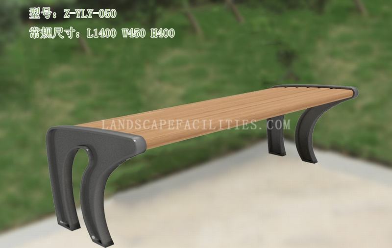 How do Park Benches handle placement on paved walkways?(pic1)