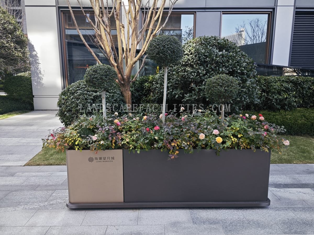 Circular Planters: A Trend in Urban Thematic Design(pic1)