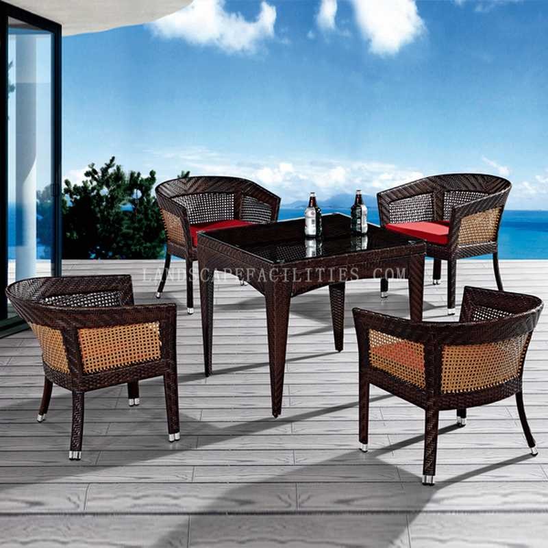 How does rattan outdoor furn