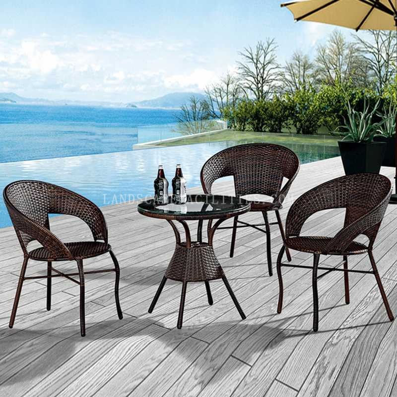 How has rattan outdoor furni