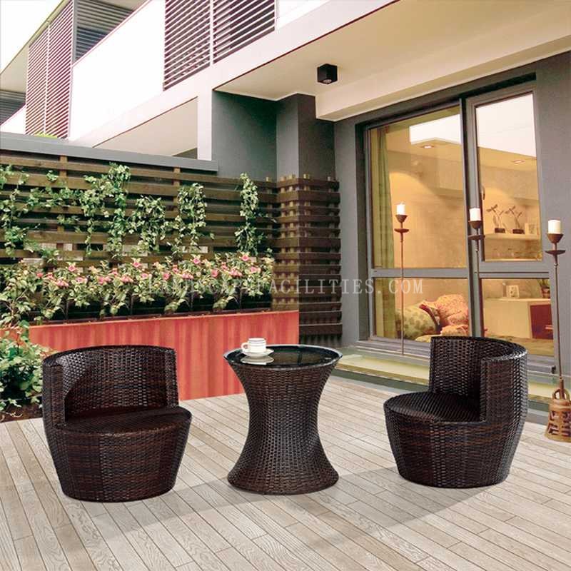 How does rattan outdoor furn