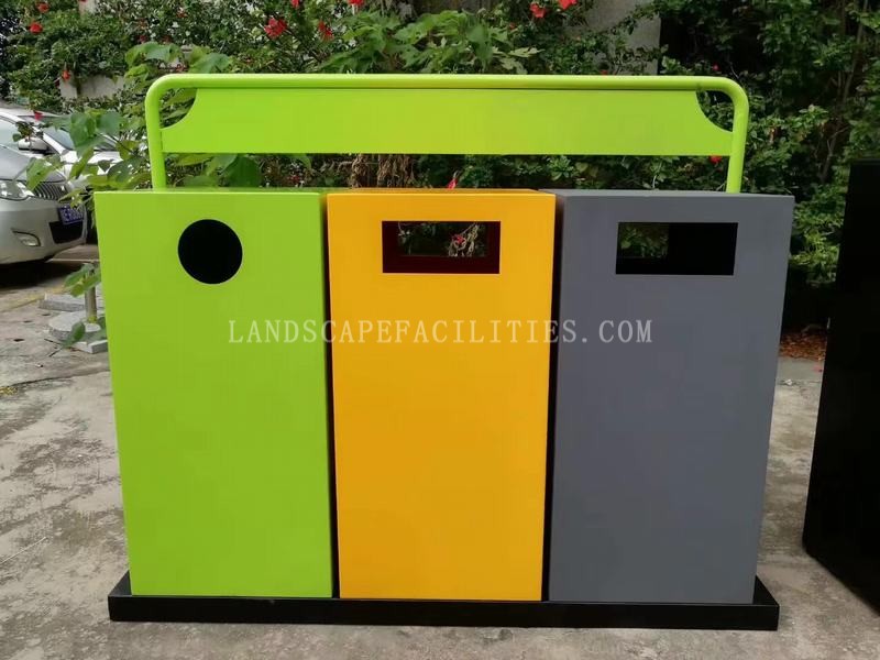 What is the installation cost of landscape trash cans?(pic1)