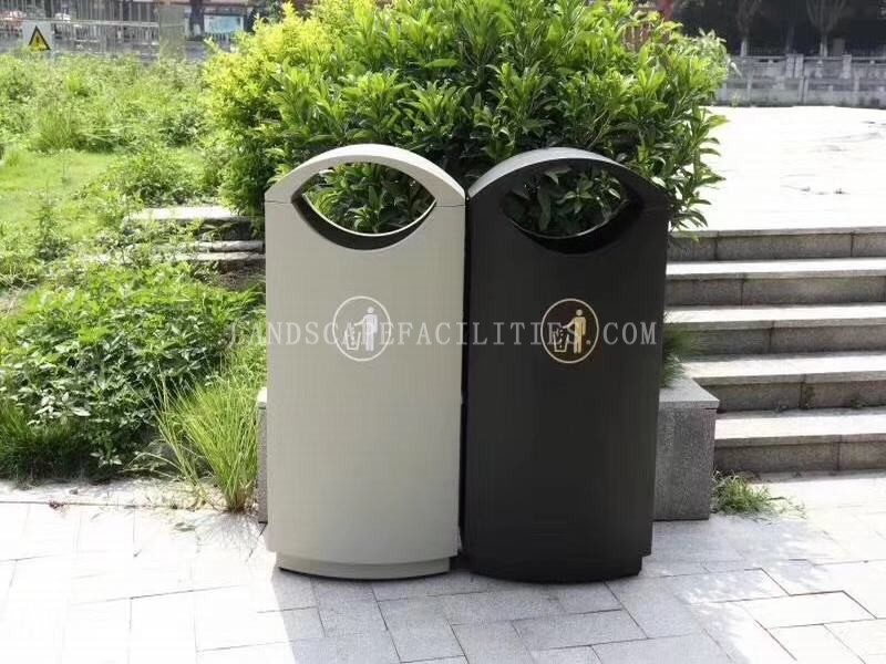 How do Landscape Square garbage bins adapt to local wildlife?(pic1)