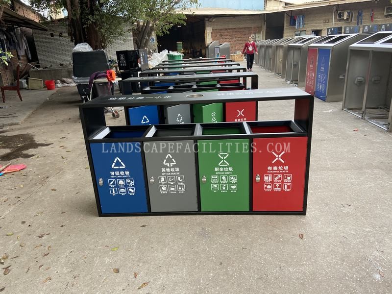 Can Landscape Square garbage bins be used in theme parks?(pic1)